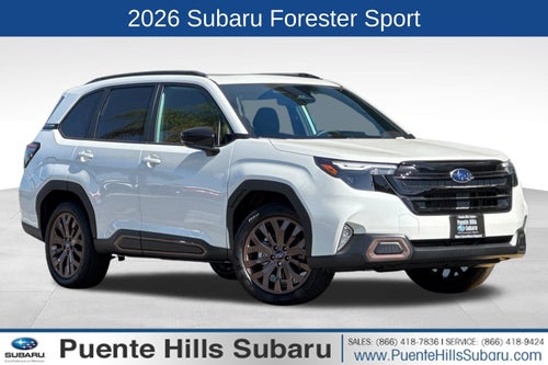 2026 Subaru Forester Sport