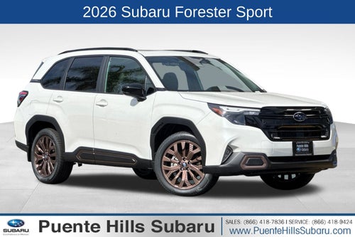 2026 Subaru Forester Sport