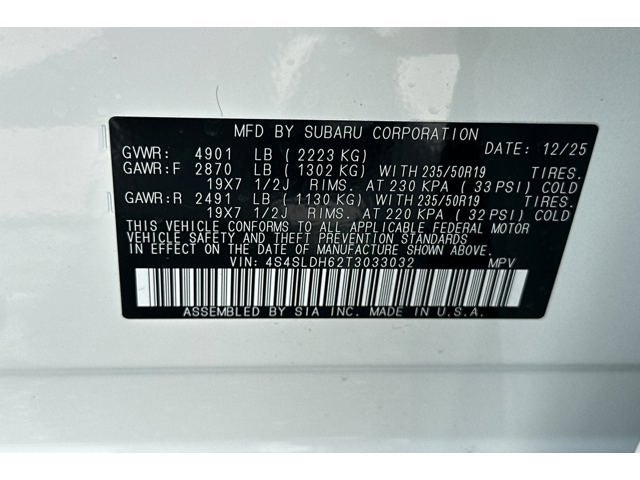 2026 Subaru Forester Sport