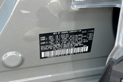 2026 Subaru Forester Sport