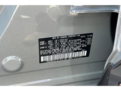 2026 Subaru Forester Sport