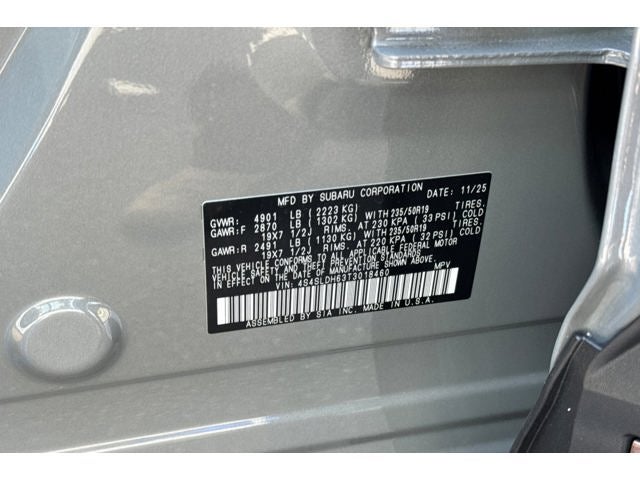 2026 Subaru Forester Sport