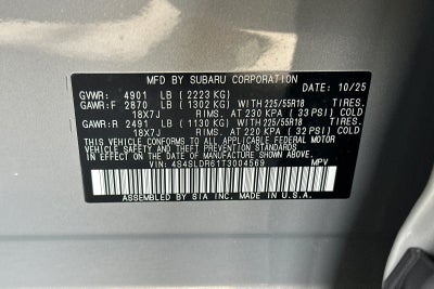 2026 Subaru Forester Limited