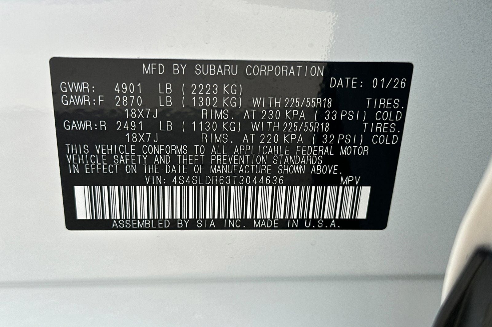 2026 Subaru Forester Limited