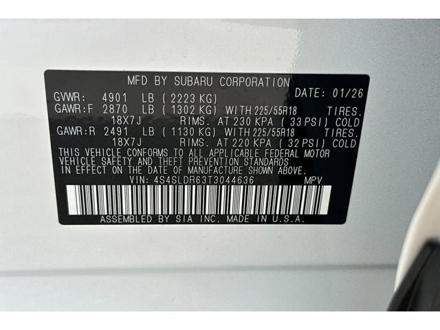 2026 Subaru Forester Limited