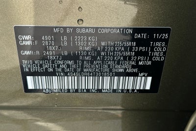 2026 Subaru Forester Limited