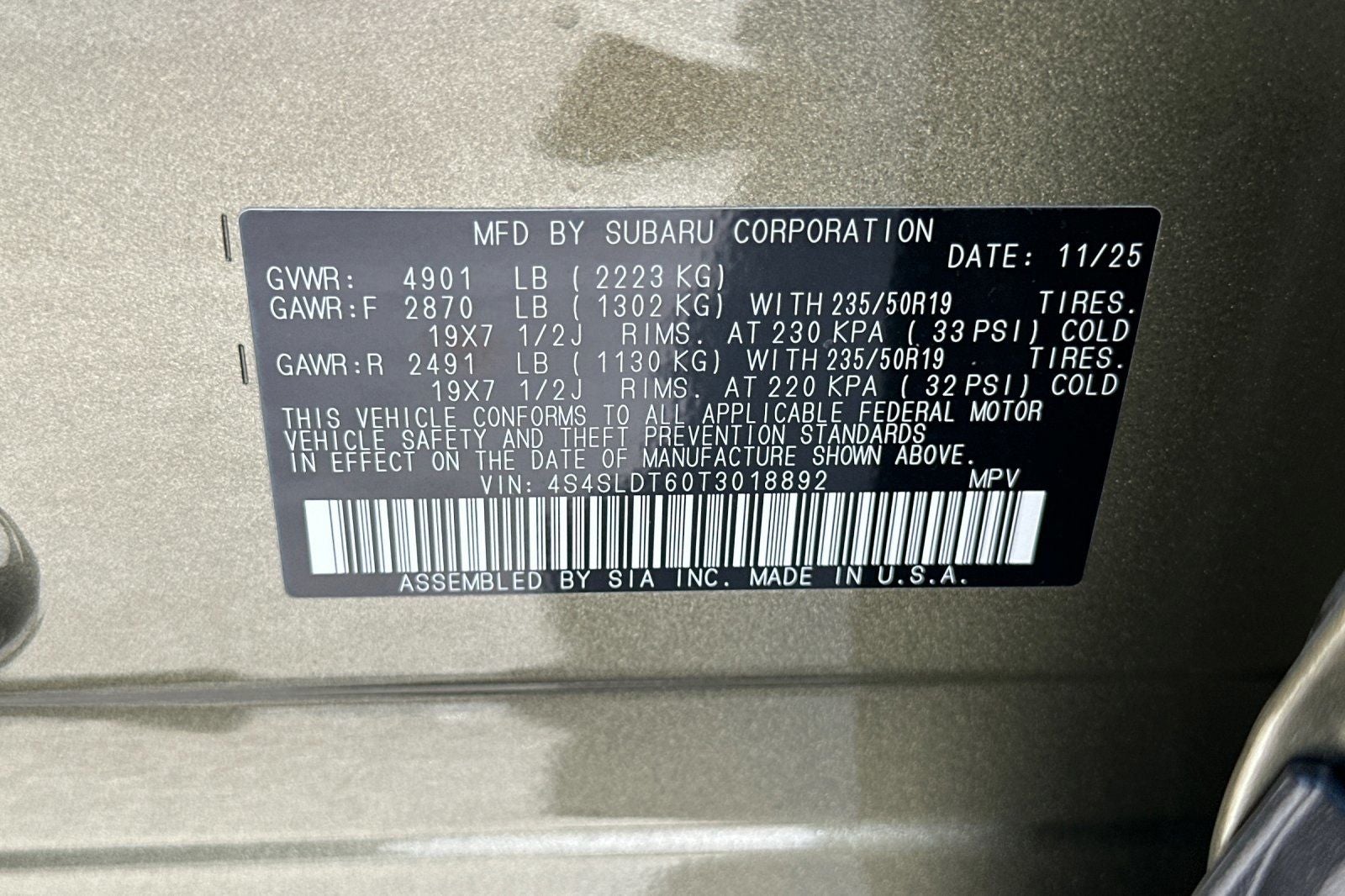 2026 Subaru Forester Touring