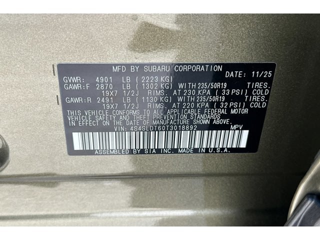 2026 Subaru Forester Touring