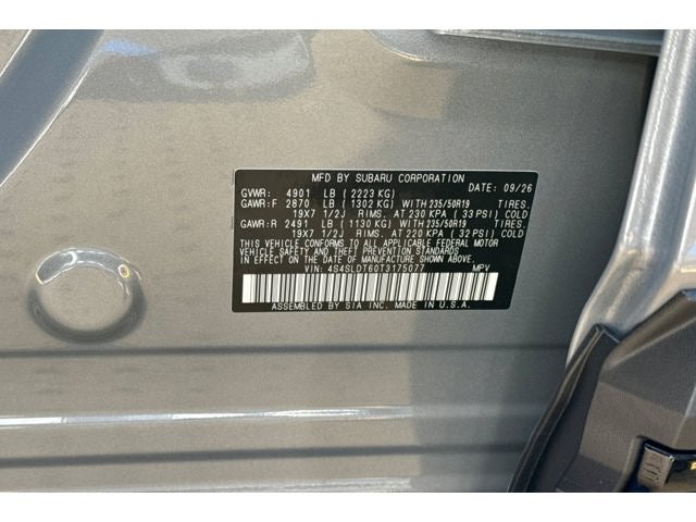 2026 Subaru Forester Touring