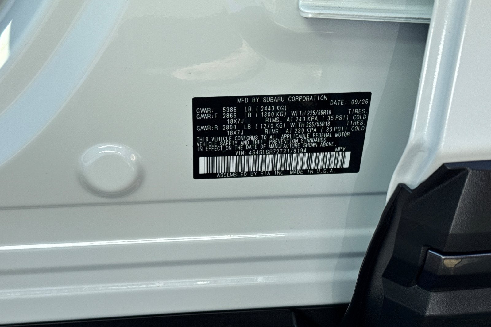 2026 Subaru Forester Limited Hybrid