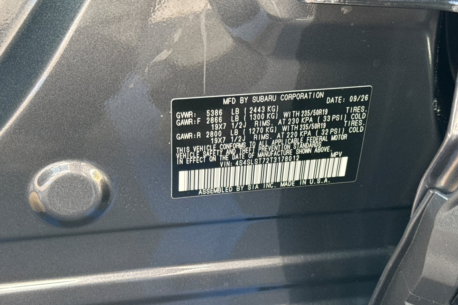 2026 Subaru Forester Touring Hybrid