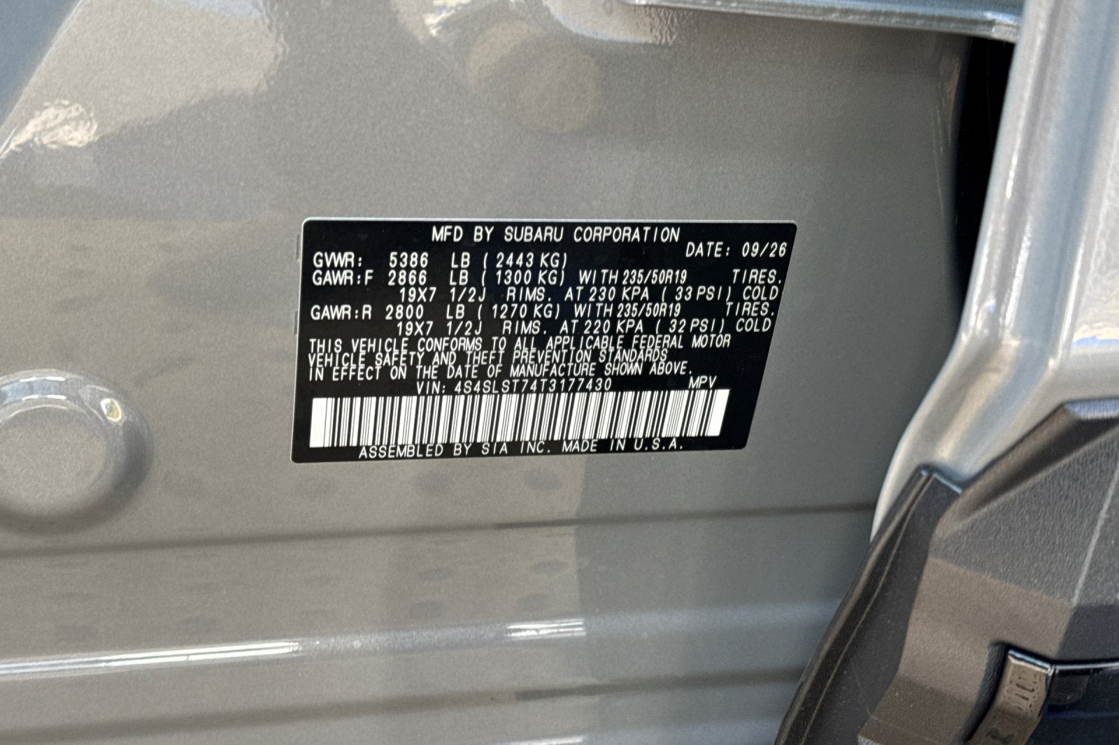 2026 Subaru Forester Touring Hybrid