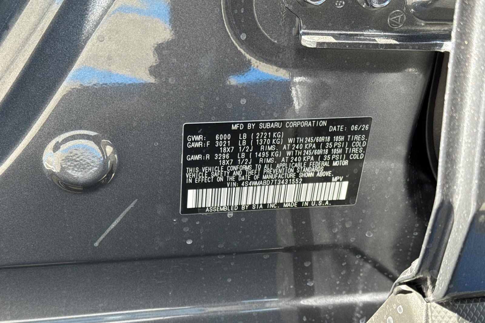 2026 Subaru Ascent Premium 7-Passenger
