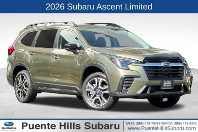2026 Subaru Ascent Limited 7-Passenger