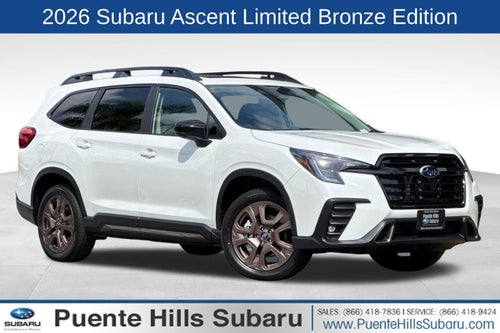 2026 Subaru Ascent Limited Bronze Edition 7-Passenger