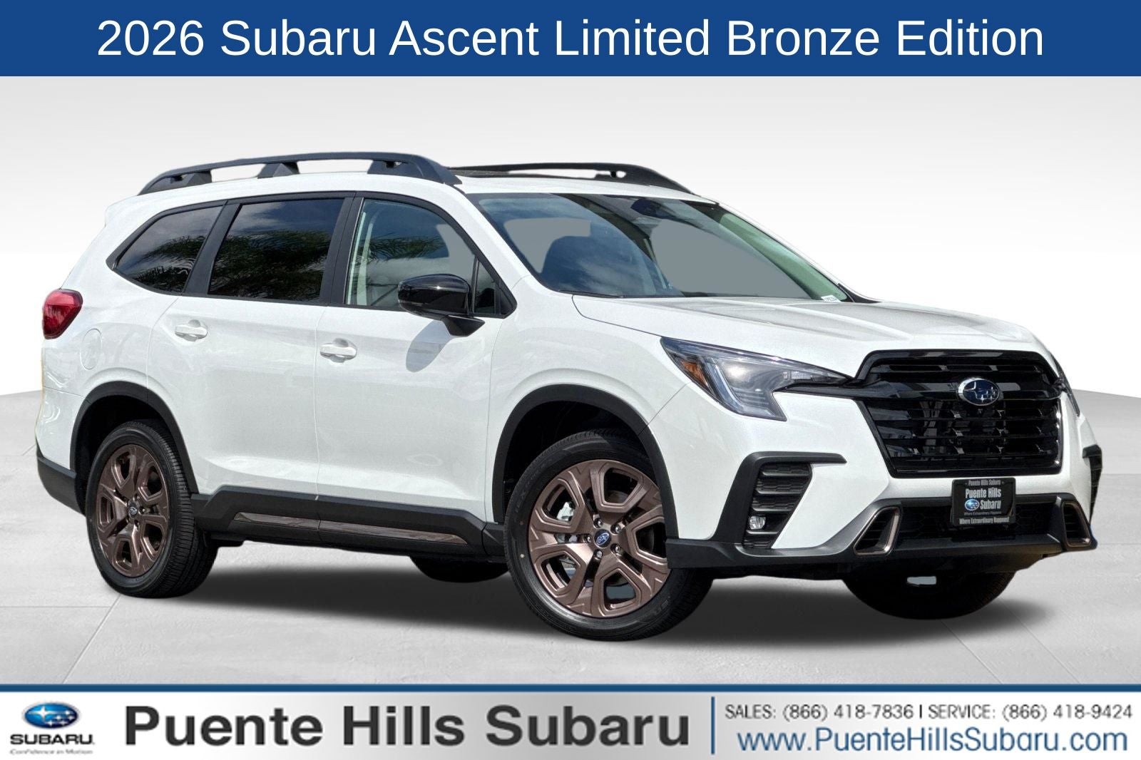 2026 Subaru Ascent Limited Bronze Edition 7-Passenger