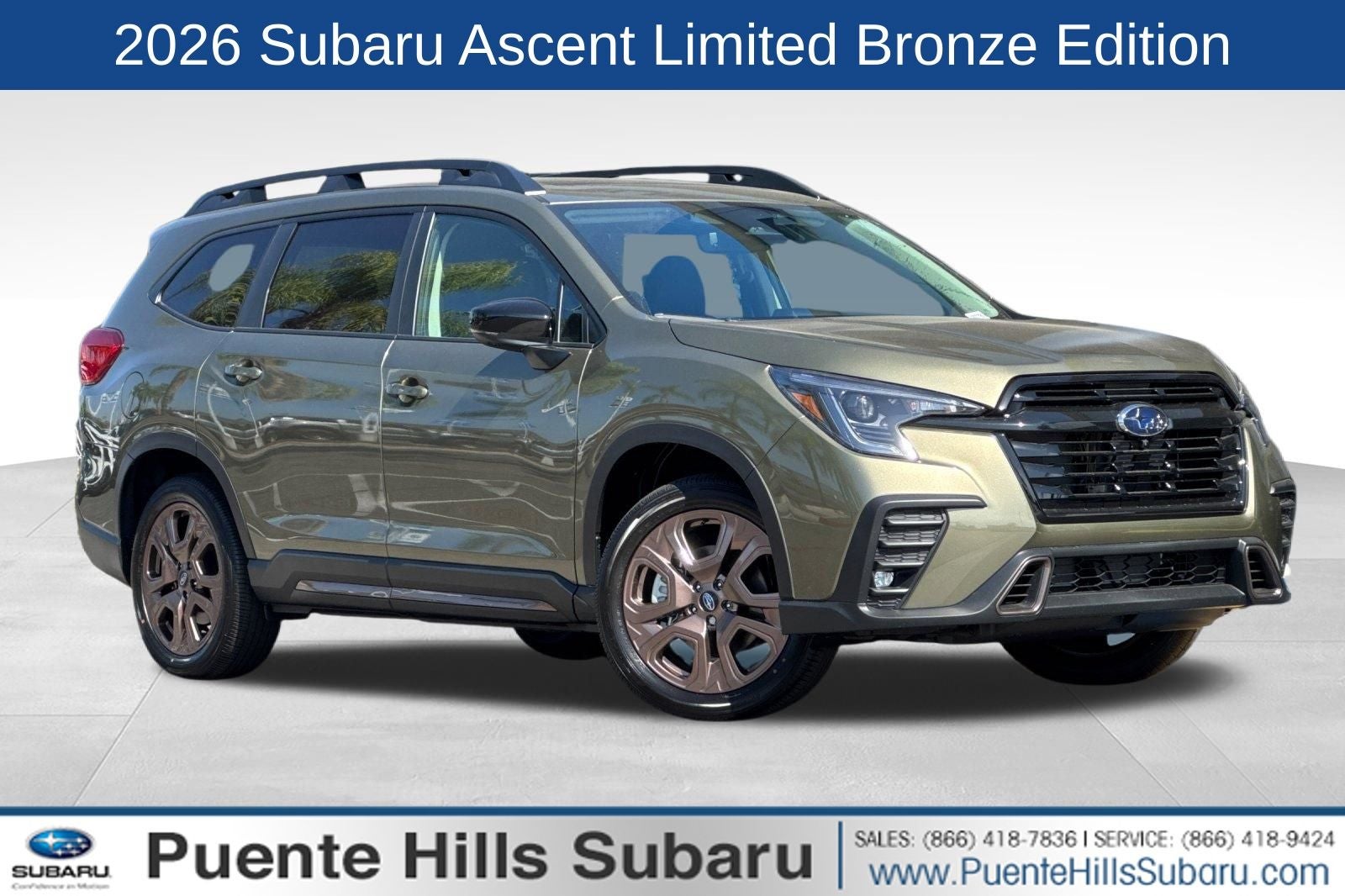 2026 Subaru Ascent Limited Bronze Edition 7-Passenger