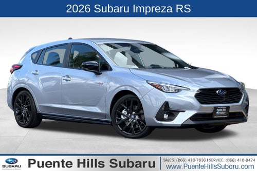 2026 Subaru Impreza RS