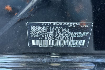 2025 Subaru Impreza RS