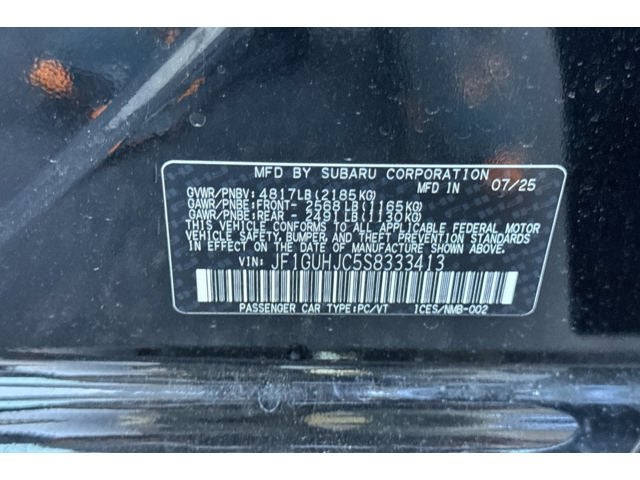 2025 Subaru Impreza RS