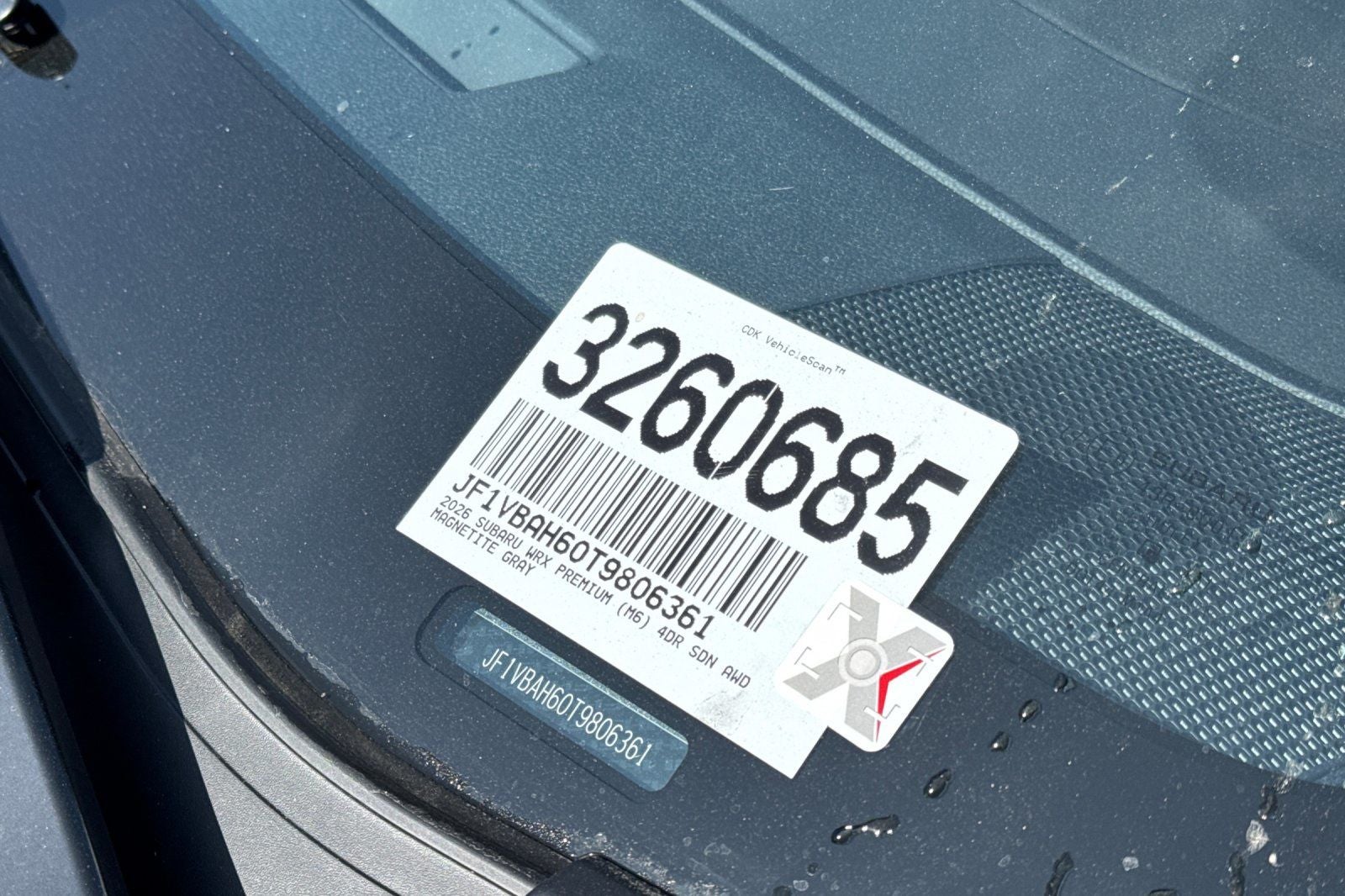 2026 Subaru WRX Premium