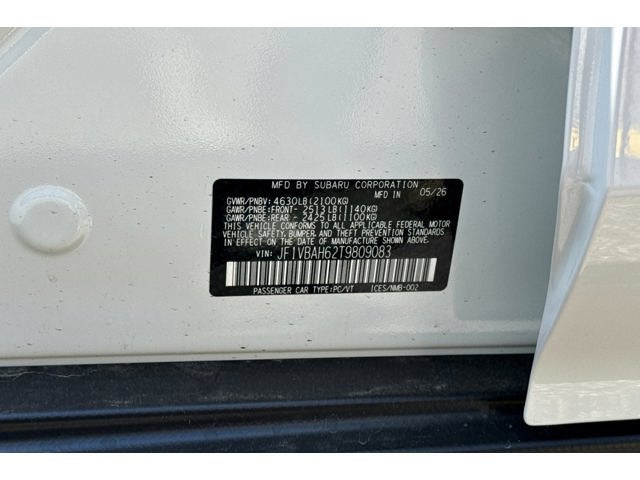 2026 Subaru WRX Base