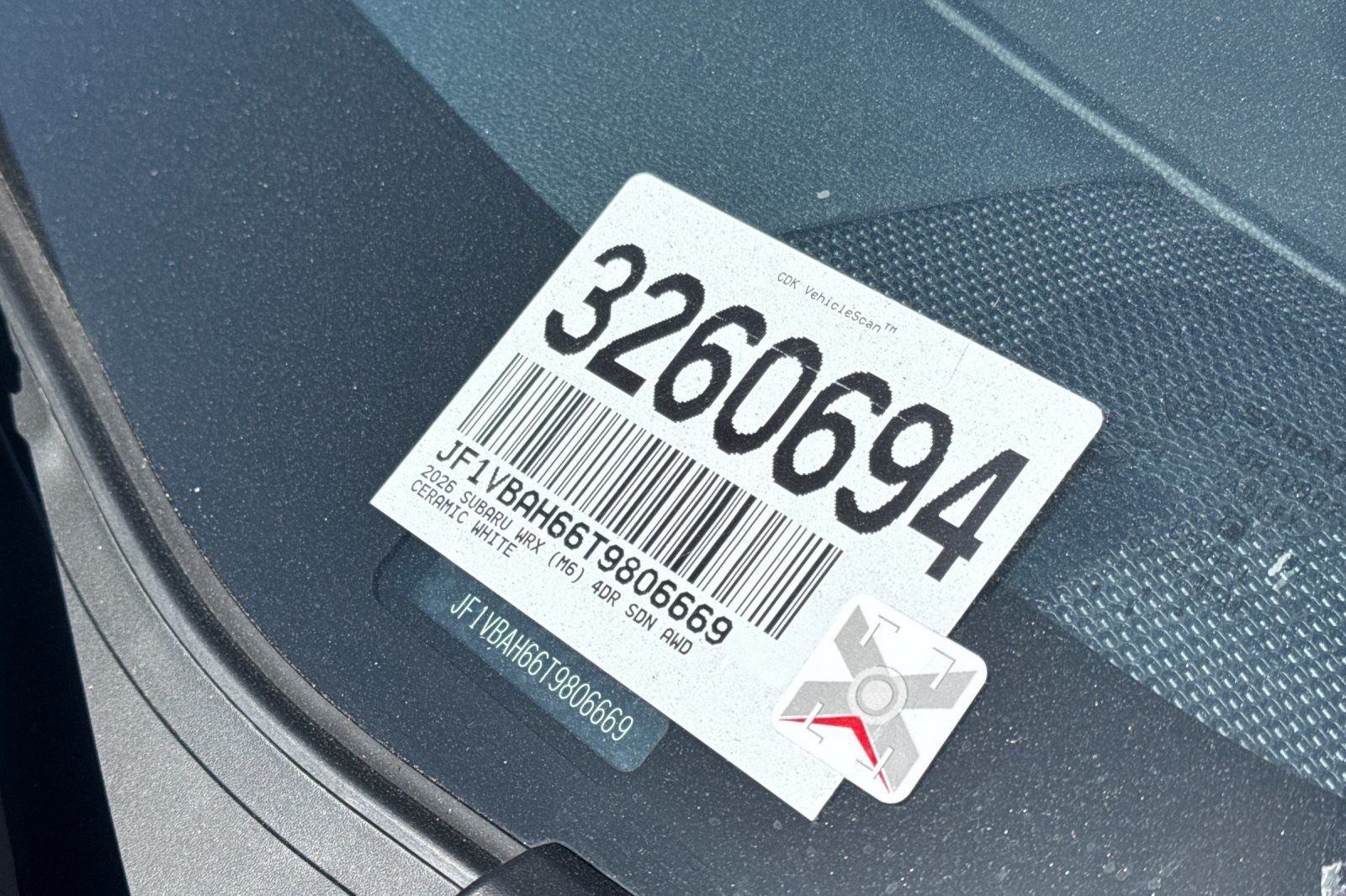 2026 Subaru WRX Base