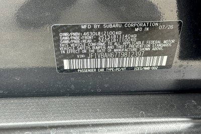2026 Subaru WRX Premium