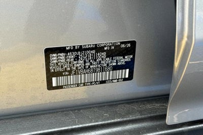 2026 Subaru WRX Premium