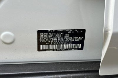 2026 Subaru WRX Premium