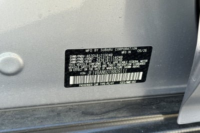 2026 Subaru WRX Limited