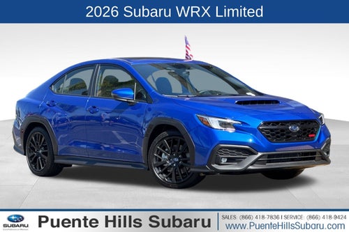 2026 Subaru WRX Limited