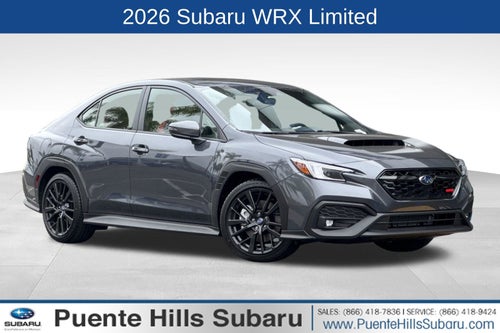 2026 Subaru WRX Limited
