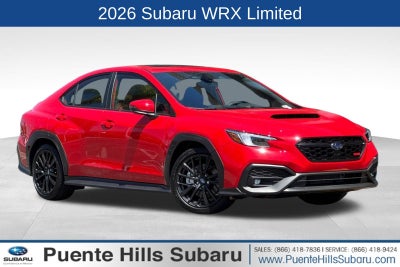 2026 Subaru WRX Limited