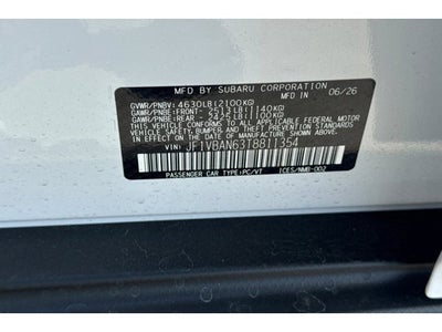 2026 Subaru WRX Limited