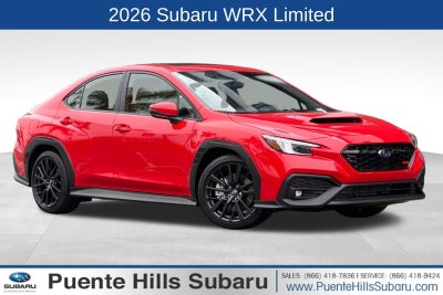2026 Subaru WRX Limited