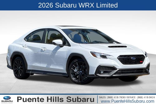 2026 Subaru WRX Limited