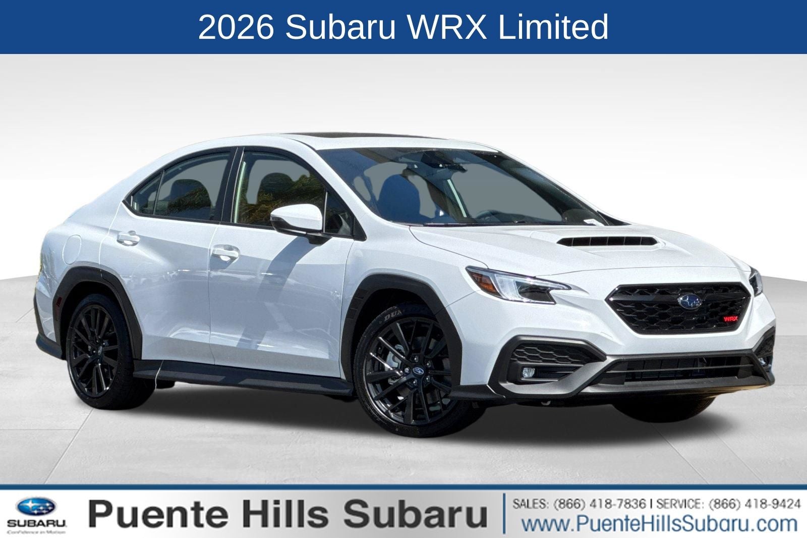 2026 Subaru WRX Limited