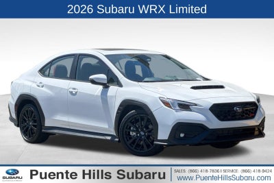 2026 Subaru WRX Limited