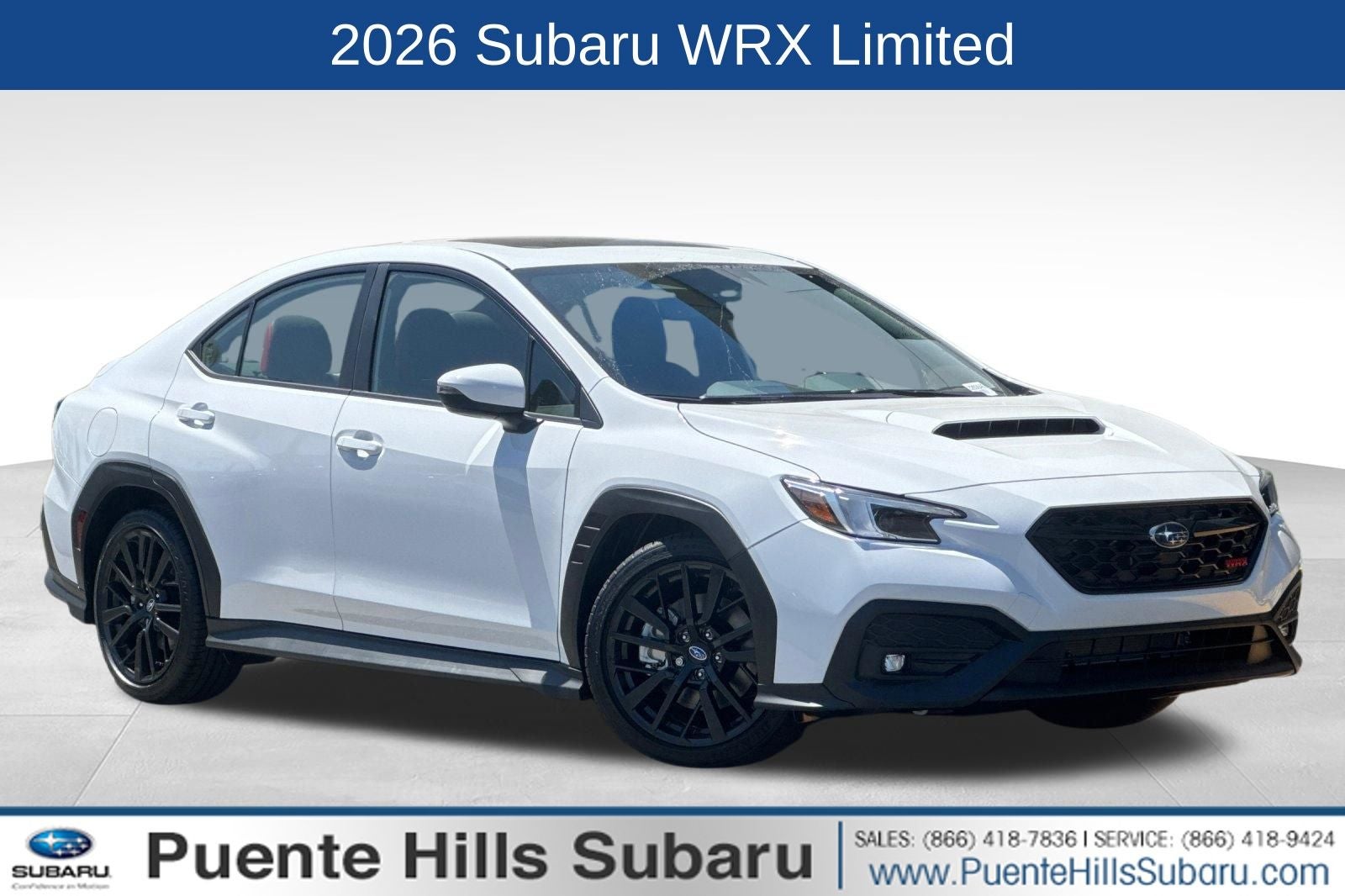 2026 Subaru WRX Limited