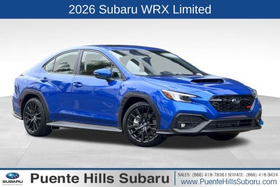 2026 Subaru WRX Limited
