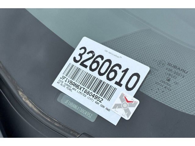 2026 Subaru WRX Limited
