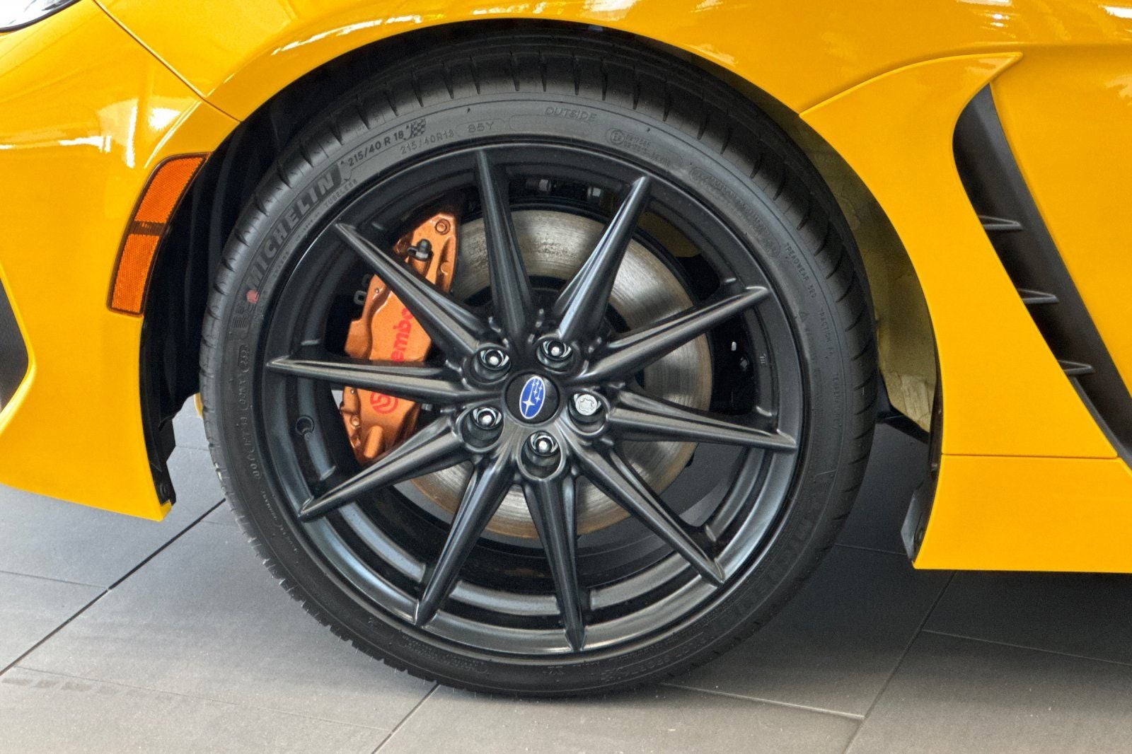 2026 Subaru BRZ Series. Yellow