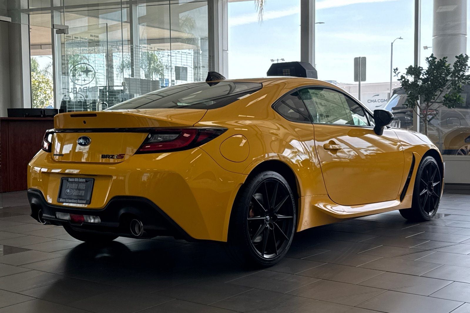 2026 Subaru BRZ Series. Yellow