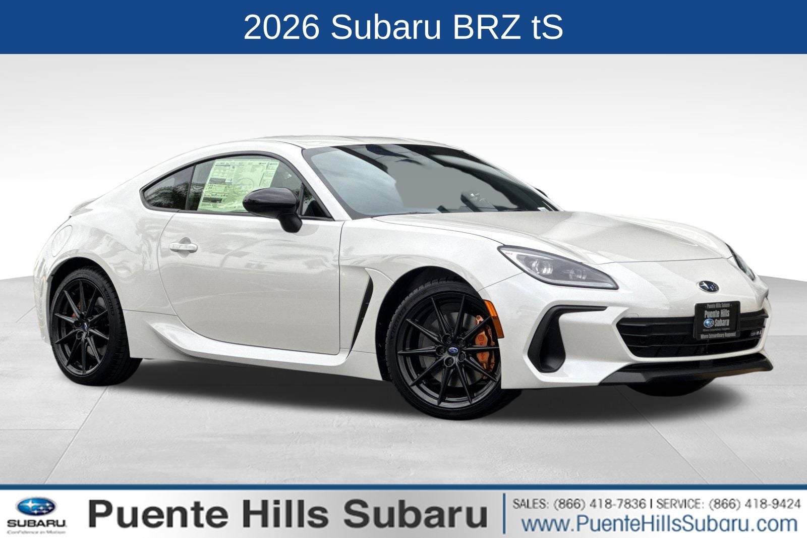 2026 Subaru BRZ tS