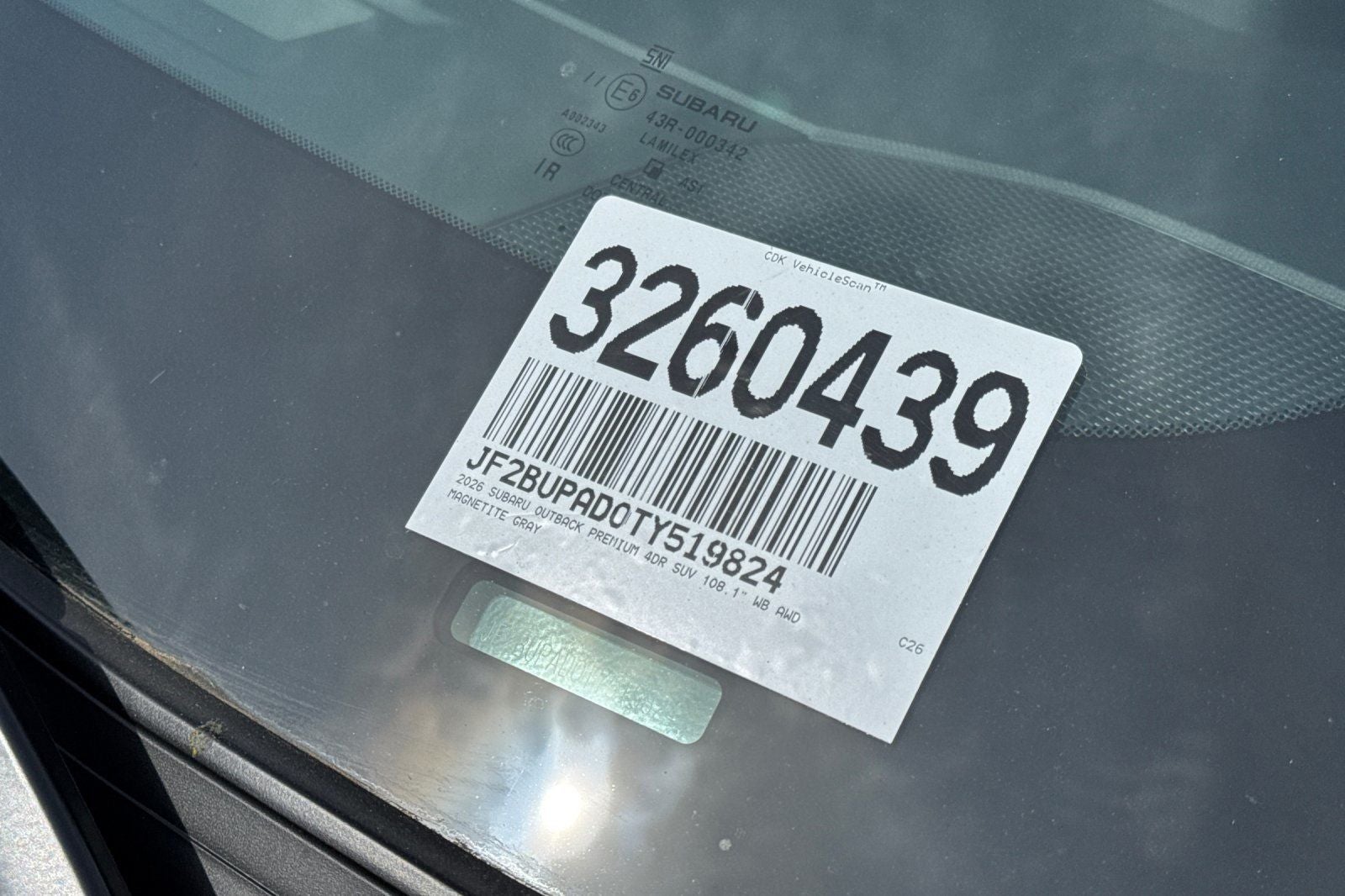 2026 Subaru Outback Premium