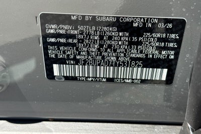 2026 Subaru Outback Premium