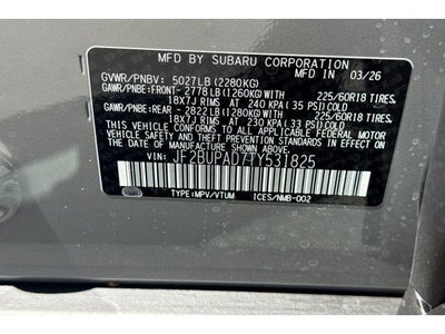 2026 Subaru Outback Premium