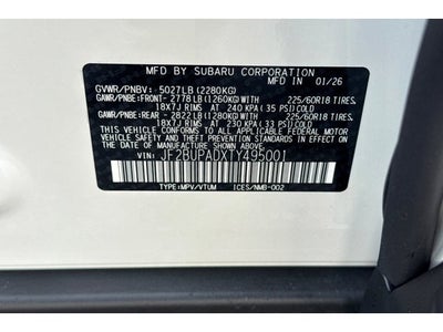 2026 Subaru Outback Premium