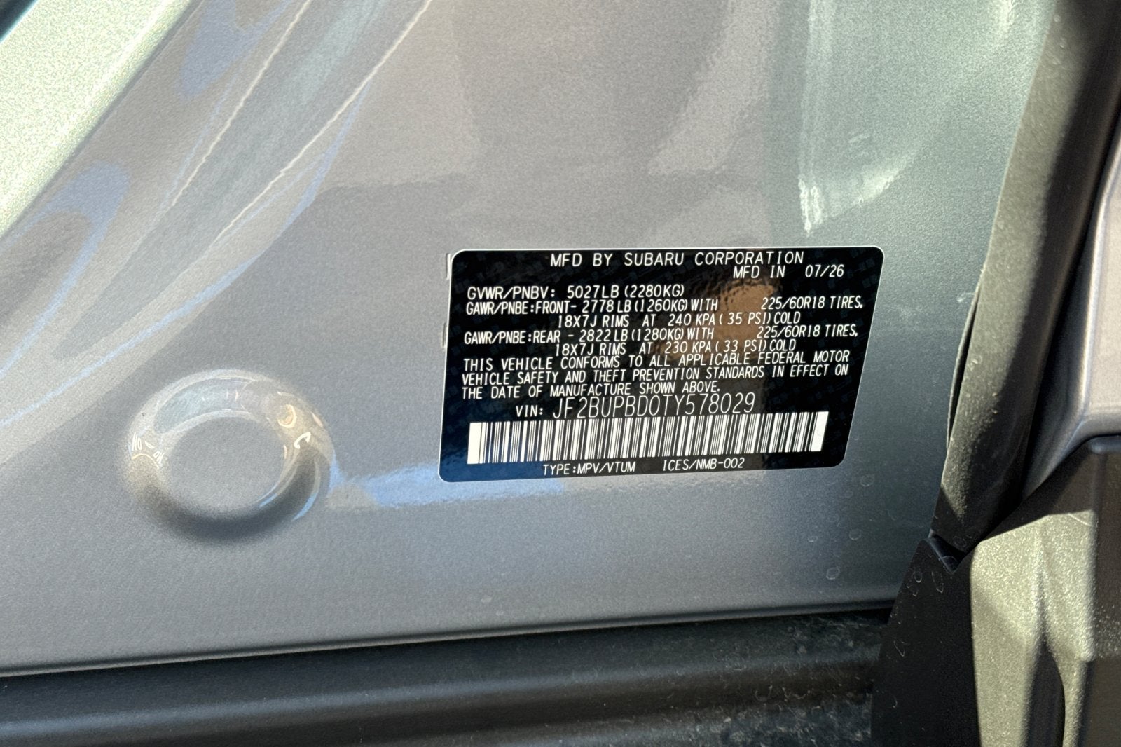 2026 Subaru Outback Premium